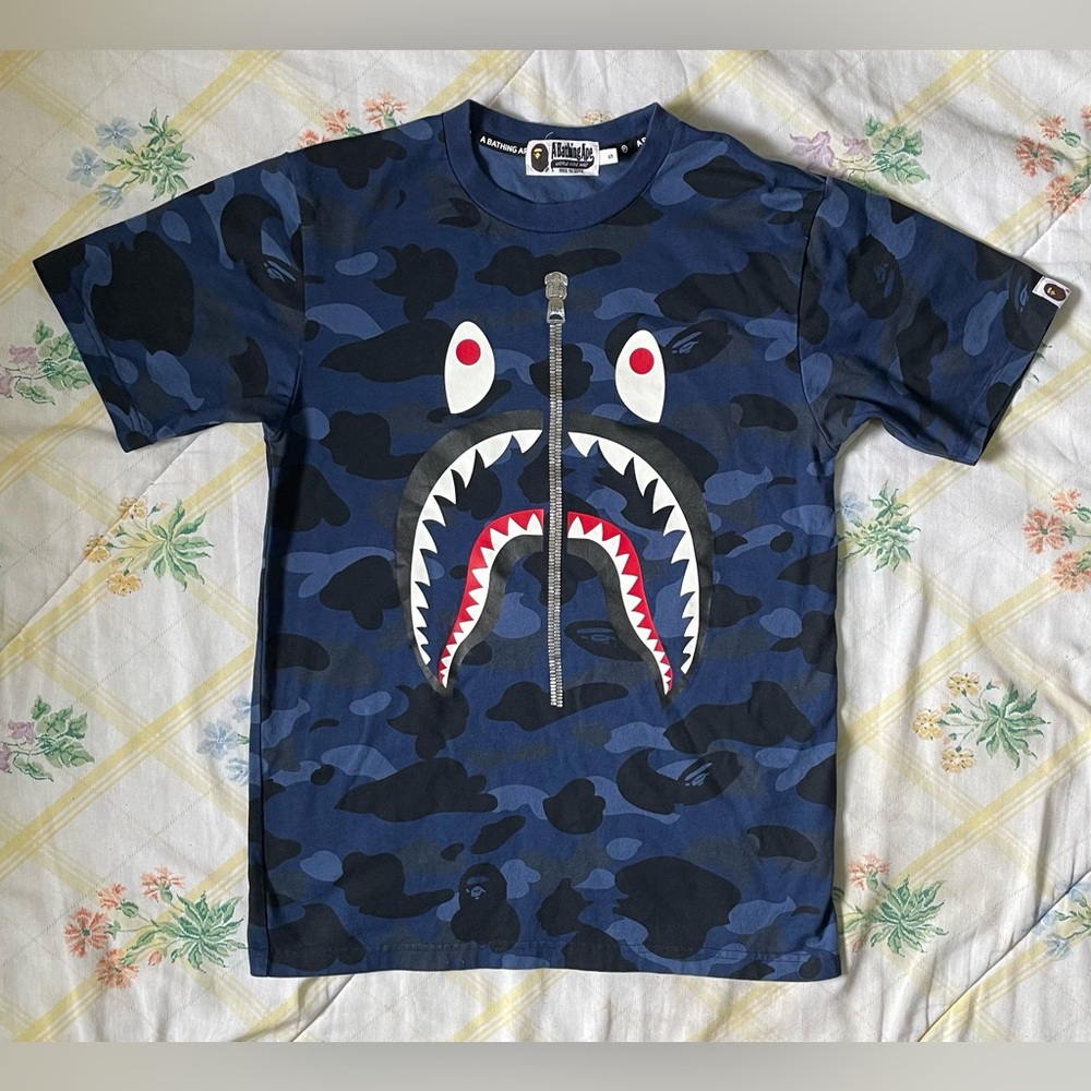 BAPE Color Camo Shark Tee